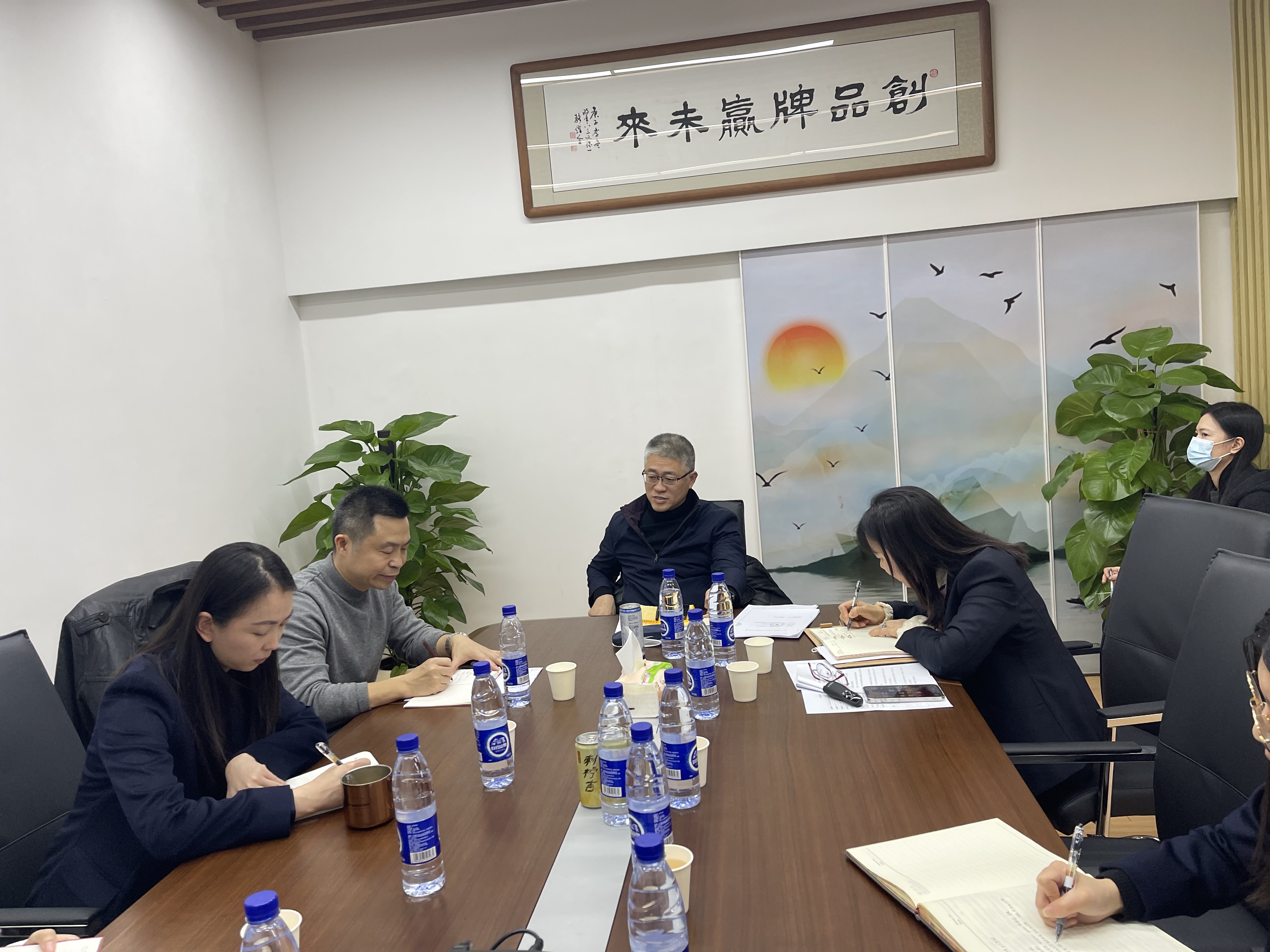 广药集团总经理杨军到创赢公司调研指导